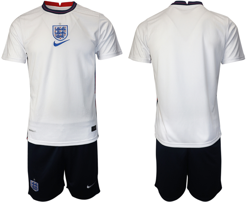 Men's England National Team Custom Home Soccer Jersey Suit